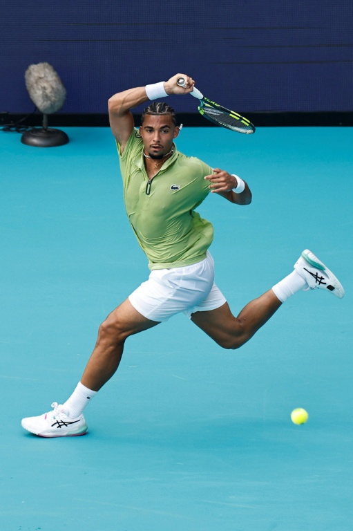 Arthur Fils lors de sa demi-finale du Masters 1000 de Miami contre Jiri Lehecka le 27 mars 2026