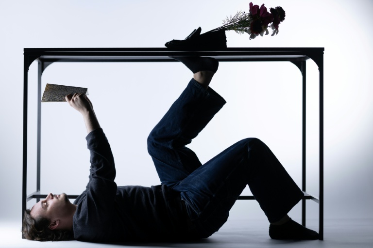 L'écrivain et poète Victor Malzac à Paris, le 3 mars 2026