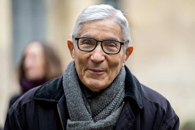 L'écrivain franco-algérien Boualem Sansal, le 4 décembre 2025 à Paris