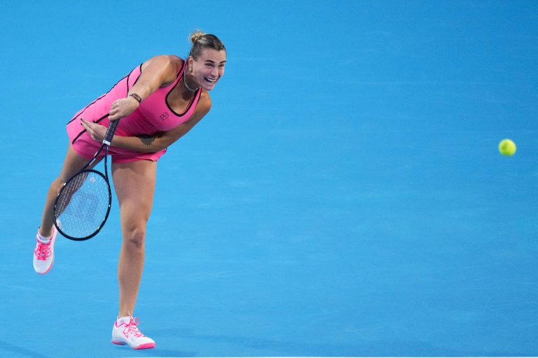 Aryna Sabalenka lors de son quart de finale du WTA 1000 de Miami contre Hailey Baptiste, le 25 mars 2026