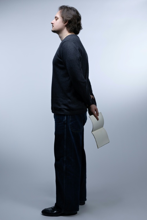 L'écrivain et poète Victor Malzac à Paris, le 3 mars 2026