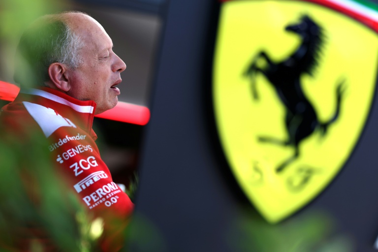 Le directeur de Ferrari Frédéric Vasseur à la veille des premiers essais libres du Grand Prix d'Australie, le 5 mars 2026 à Melbourne