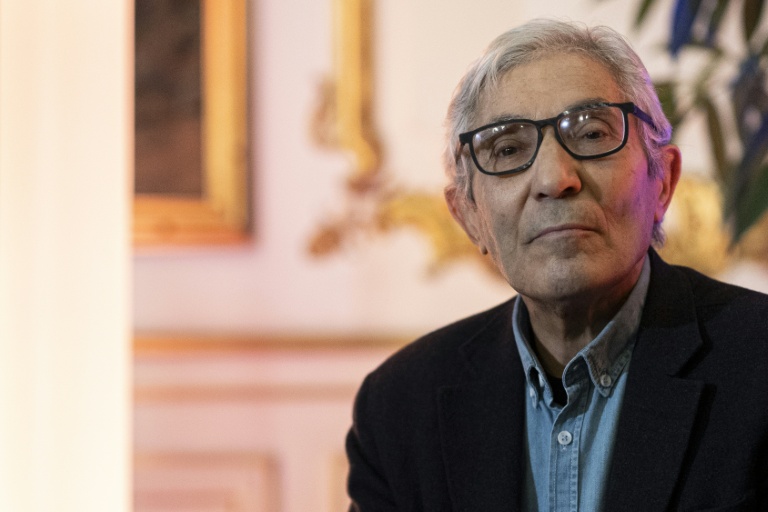 L'écrivain franco-algérien Boualem Sansal, à Strasbourg, le 26 janvier 2026