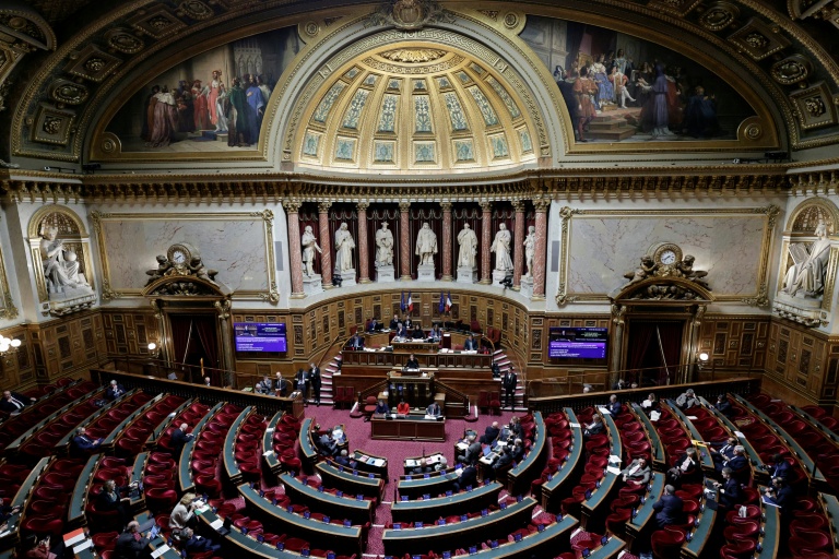 Le Sénat le 23 décembre 2025 à Paris