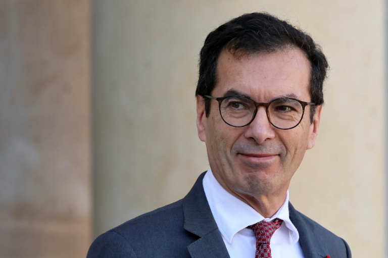 Le ministre du Travail Jean-Pierre Farandou à l'Elysée, le 25 février 2026 à Paris