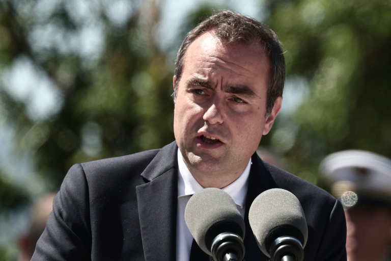 Le Premier ministre Sébastien Lecornu à Marseille le 24 avril 2026