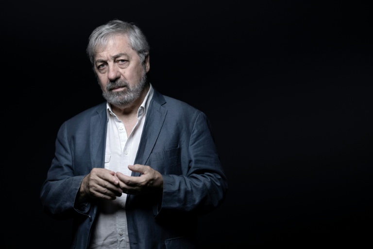 L'écrivain Sorj Chalandon, le 27 juin 2023 à Paris