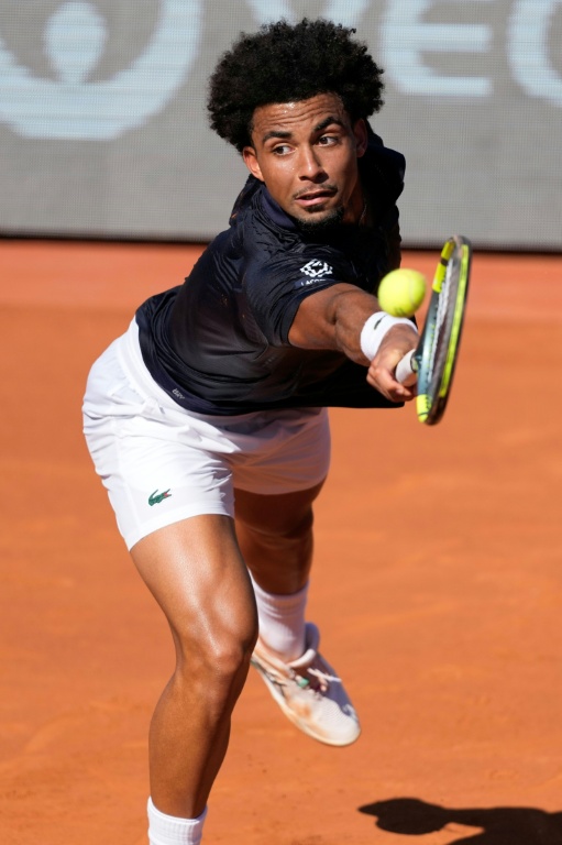 Le Français Arthur Fils en finale du tournoi de Barcelone contre le Russe Andrey Rublev le 19 avril 2026