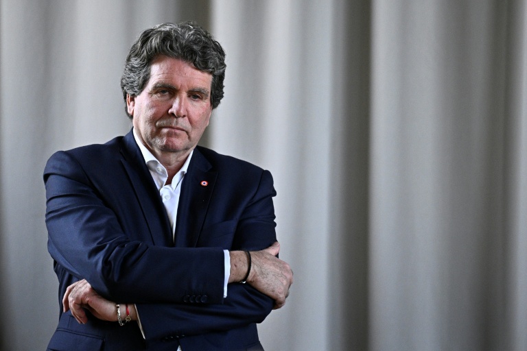 Le sénateur Thierry Meignen (Les Républicains), à la mairie du Blanc Mesnil, le 5 mars 2026
