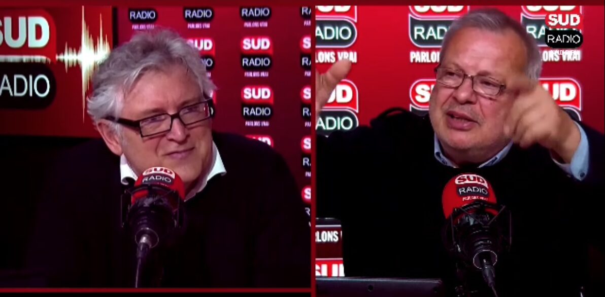 Michel Onfray, invité de Perico Legasse dans "La France dans tous ses états” sur Sud Radio.