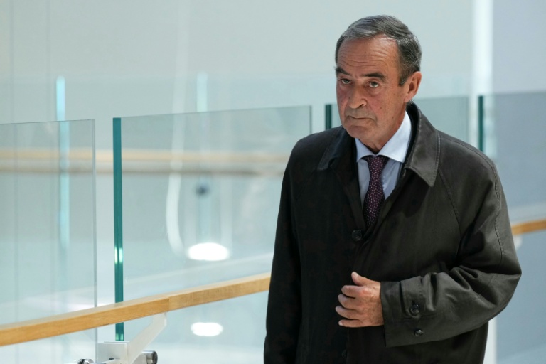 L'ex-PDG de Lafarge Bruno Lafont, le 4 novembre 2025 au tribunal de Paris