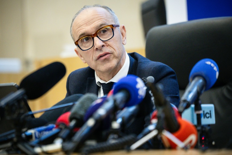 Le procureur de la République d'Aix-en-Provence Jean-Luc Blachon, le 27 mars 2025, à Aix-en-Provence