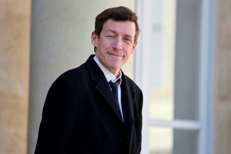 Le ministre de l'Education, Edouard Geffray, à la sortie du palais de l'Elysée, à Paris, le 8 avril 2026