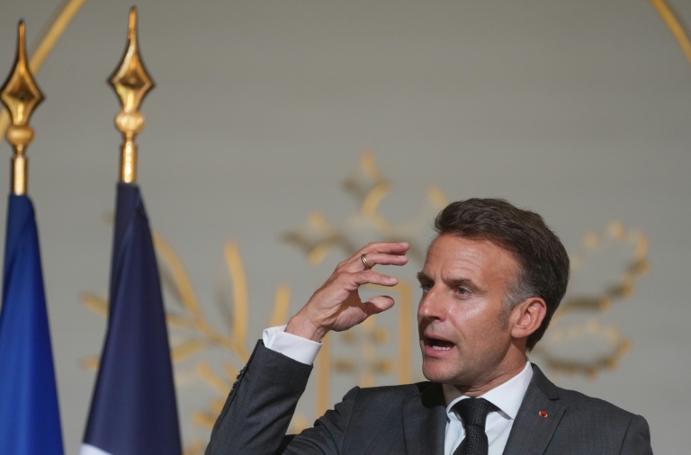 Le président de la République Emmanuel Macron le 21 mai 2026 à Paris
