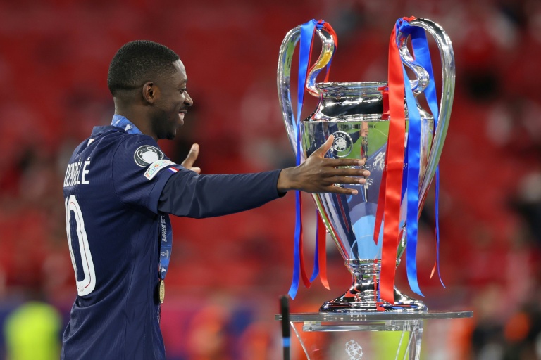 Ousmane Dembélé et la deuxième Ligue des champions remportée par le Paris SG, le 30 mai 2026 à Budapest