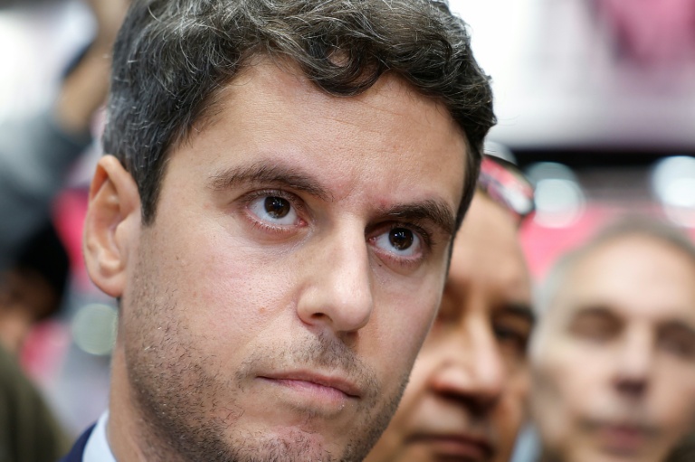Gabriel Attal à Paris le 22 février 2026
