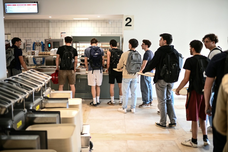 Le restaurant universitaire de Talence, en Gironde, le 24 avril 2026.