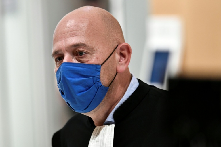 Jérome Karsenti, l'un des avocats de Youssra Marzouq, le 18 octobte 2021, à Paris