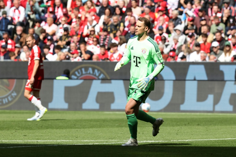 Manuel Neuer avec le Bayern Munich lors de la réception du FC Cologne, le 16 mai 2026