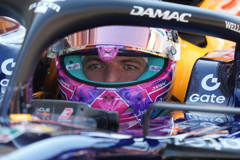 Max Verstappen lors des qualifications du Grand Prix de Miami, le 2 mai 2026