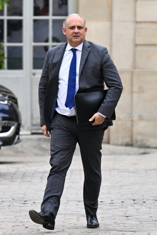 Pierre-André Imbert, alors secrétaire général adjoint de l'Élysé, earrive à l'hôtel Matignon, le 27 mai 2022 à Paris