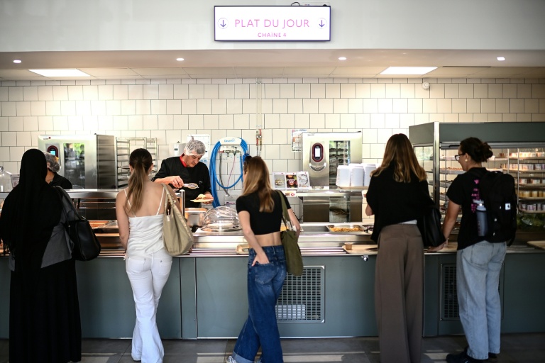 Le restaurant universitaire de Talence, en Gironde, le 24 avril 2026.