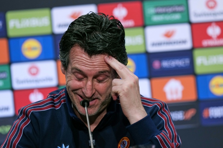 Unai Emery en conférence de presse de veille de match le 19 mai 2026 à Istanbul