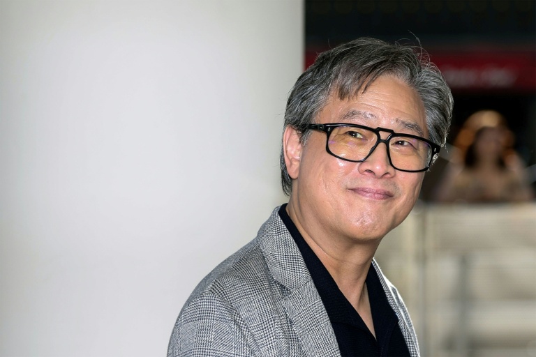 Le président du jury du Festival de Cannes 2026, le réalisateur sud-coréen Park Chan-wook, le 11 mai 2026 à Cannes