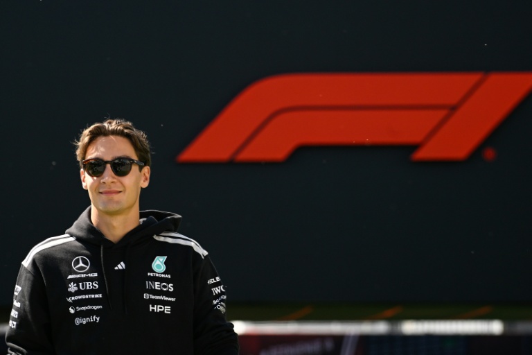 Le Britannique George Russell, le 22 mai 2026 sur le Circuit Gilles-Villeneuve de Montréal
