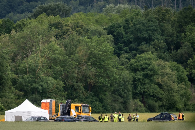 Les fouilles en cours à Rouvray, dans l'Yonne, à la recherche des corps des victimes d'Emile Louis, le 18 mai 2026