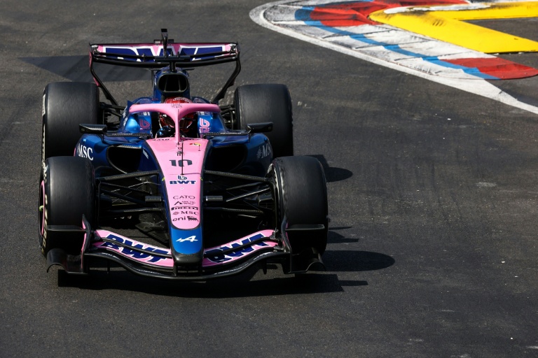 Pierre Gasly, le pilote français d'Alpine, participe au Grand Prix de Formule 1 de Monaco sur le circuit urbain de Monaco, le 7 juin 2026