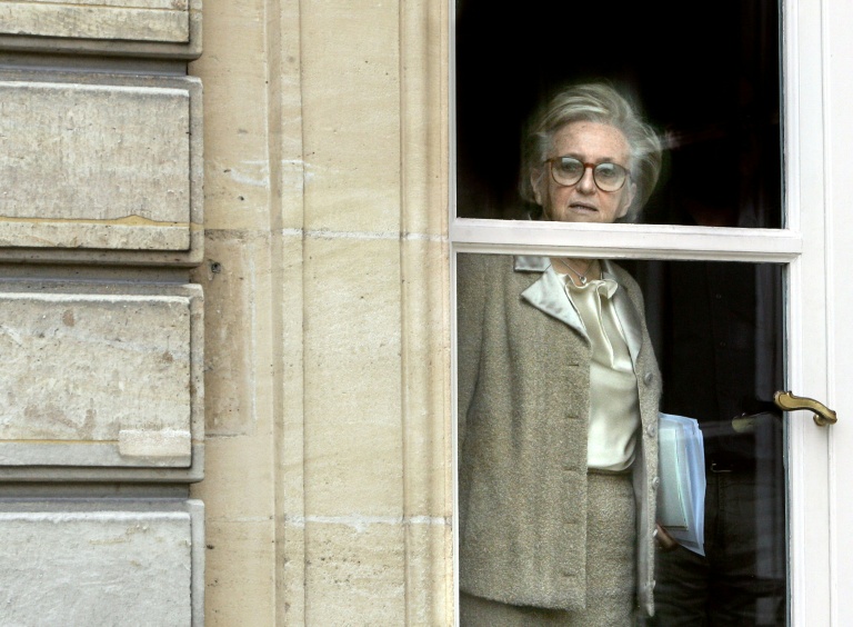 Bernadette Chirac, le 21 novembre 2005 à l'Elysée, à Paris