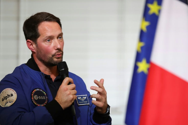 L'astronaute français Thomas Pesquet, de l'ESA (Agence spatiale européenne) à l'Elysée à Paris, le 5 février 2026