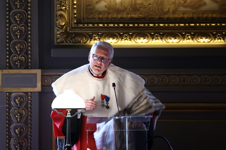 Le procureur général près la Cour de cassation, Rémy Heitz, le 10 janvier 2025 à Paris