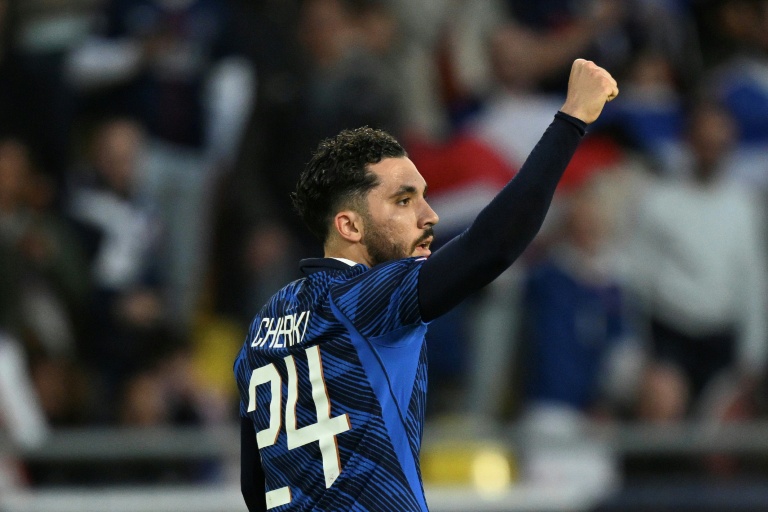 Rayan Cherki a ouvert le score pour la France lors du match de préparation face à la Côte d'Ivoire, jeudi 4 juin à Nantes
