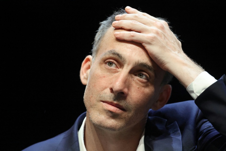 Raphaël Glucksmann, chef du parti de centre-gauche 