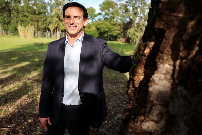 François-Xavier Ceccoli, député du groupe Les Républicains, pose à San-Giuliano, en Corse, le 5 décembre 2025