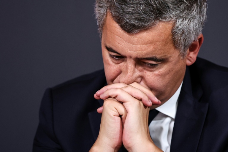 Le ministre de la Justice, Gérald Darmanin, participe à un événement organisé au ministère, à Paris, le 16 juin 2026
