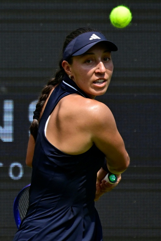 L'Américaine Jessica Pegula s'est qualifiée pour la finale du tournoi WTA 500 de Berlin en battant en demi-finale la N.1 mondiale Aryna Sabalenka, le 20 juin 2026