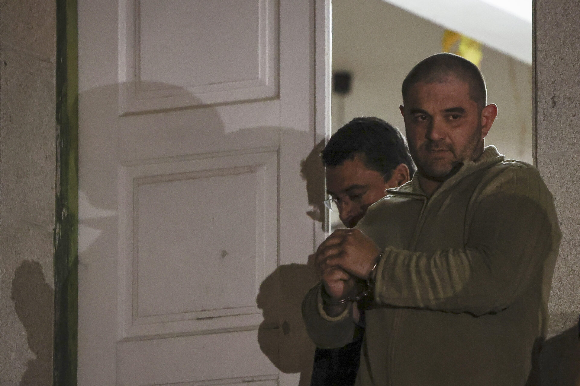 Cédric Prizzon lors de son interpellation au Portugal