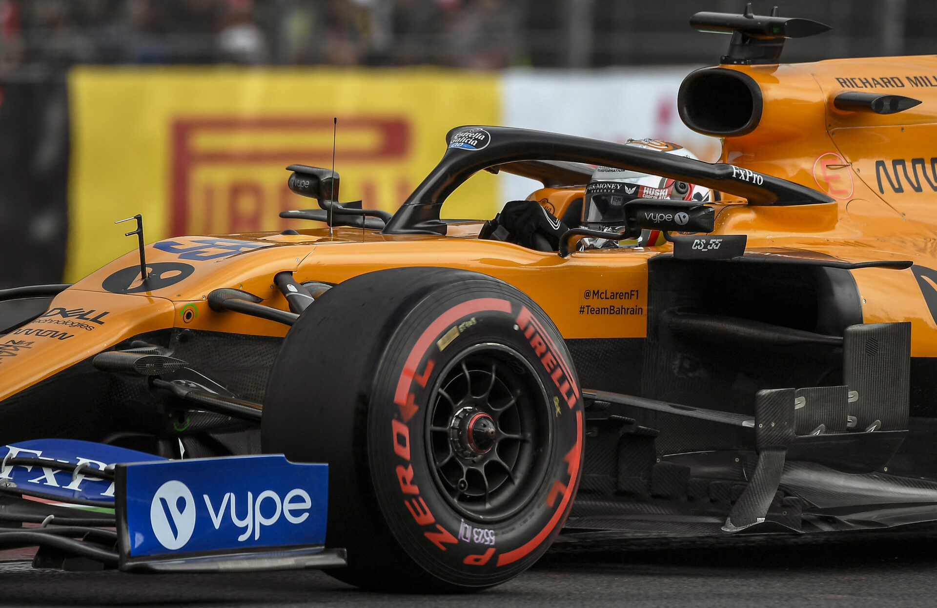 La McLaren de Carlos Sainz en 2019