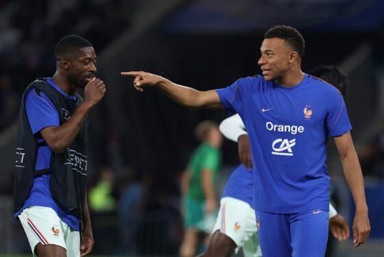 Kylian Mbappé et Ousmane Dembélé