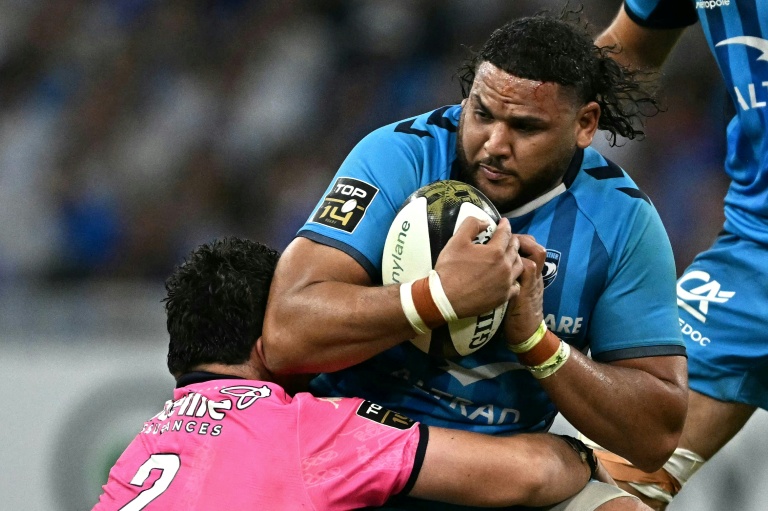 Mohamed Haouas lors de la demi-finale de Top14 entre Montpellier et le Stade Français, le 20 juin 2026 à Marseille