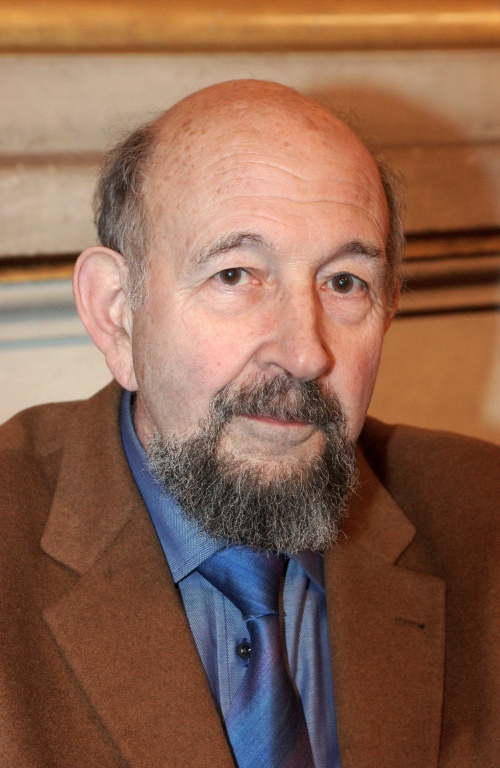Le géographe français Yves Lacoste à Paris, le 5 février 2005