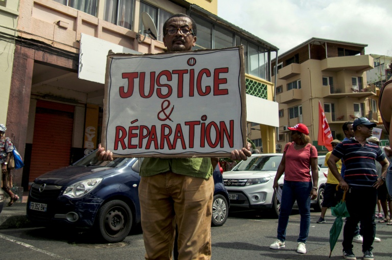Manifestation réclamant 