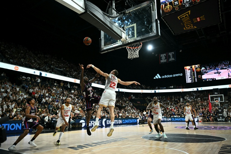 Le match 5 opposant le Paris Basketball à Monaco en finale du championnat de France a tenu ses promesses à l'Arena porte de la Chapelle dans la capitale, le 23 juin 2026