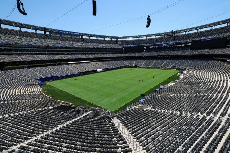 Le Metlife Stadium de New York, où se jouera dimanche soir la finale de la Coupe du monde entre l'Espagne et l'Argentine.
