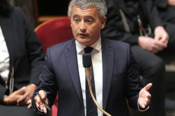 Gérald Darmanin présente la loi sur la justice criminelle au Sénat.