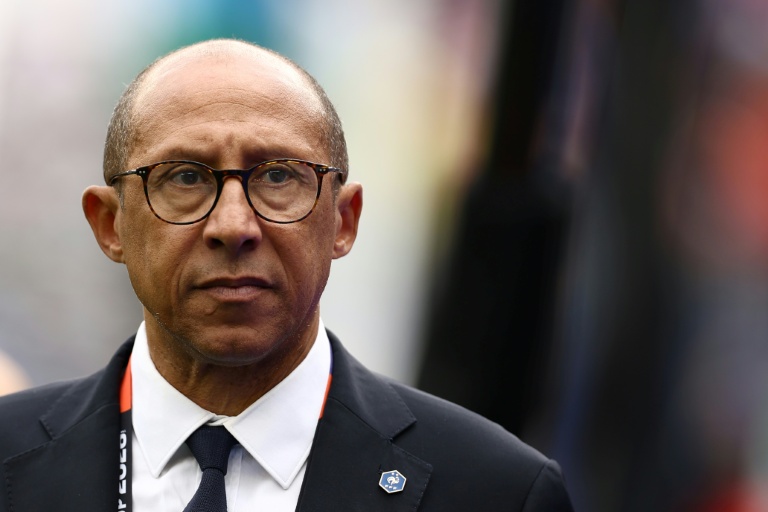 Philippe Diallo, président de la FFF, lors d'un événement officiel.