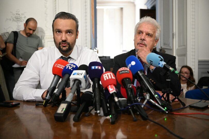 , Pierre Debuisson and Guy Debuisson, les avocats de Cédric Jubillar